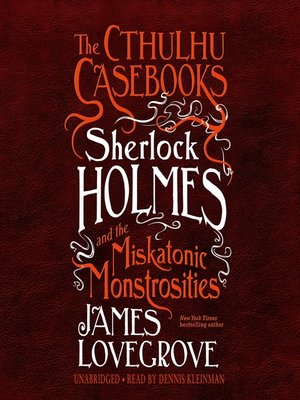 cover image of Sherlock Holmes and the Miskatonic Monstrosities